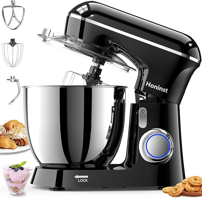Stand Mixer, 6.5QT 10-Speed Tilt-Head Electric