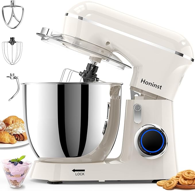 Stand Mixer, 6.5QT 10-Speed Tilt-Head Electric